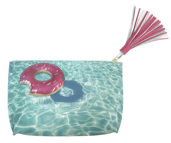 The Donut Floatie Soft Clutch