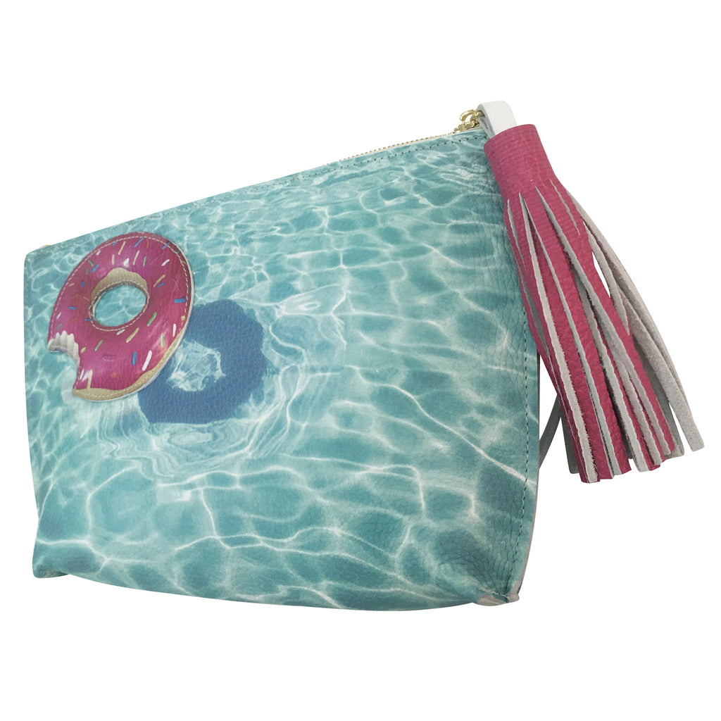 The Donut Floatie Soft Clutch
