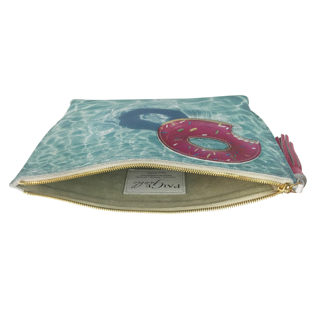 The Donut Floatie Soft Clutch