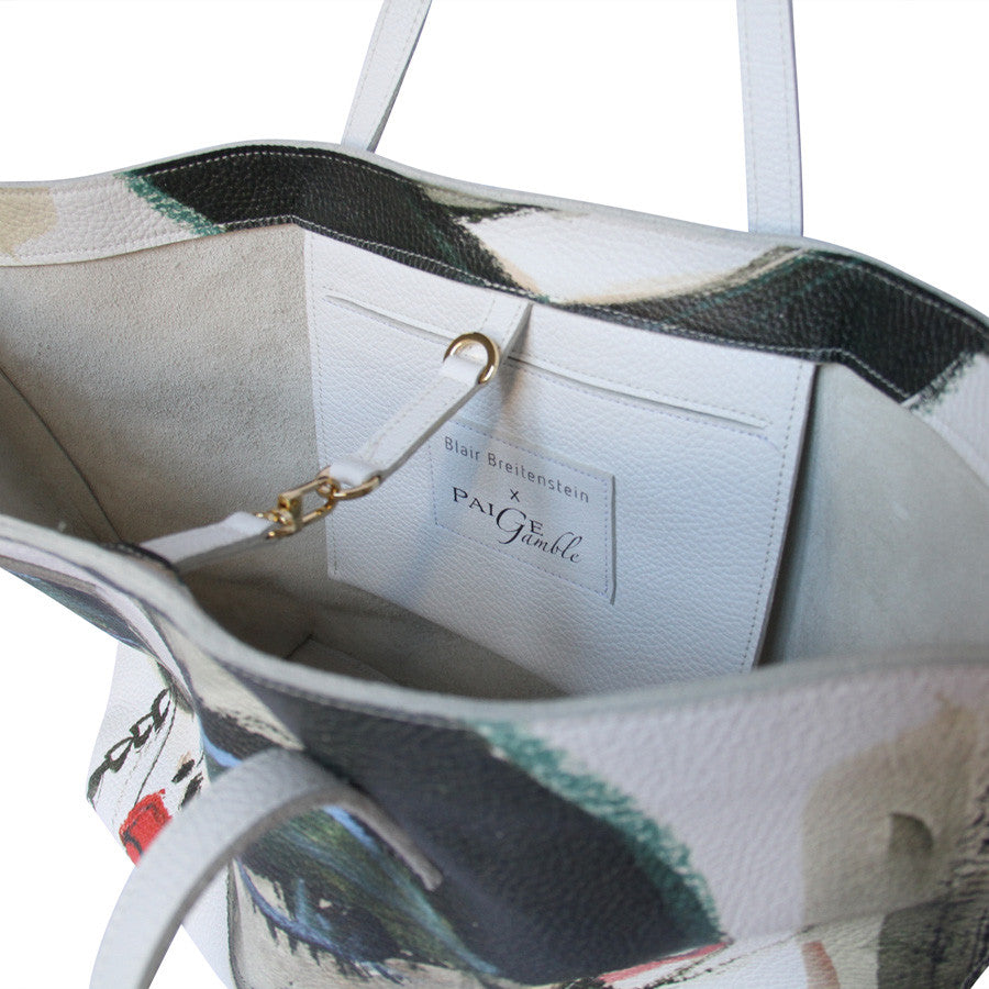 Skiers Wide Tote - Paige Gamble NYC