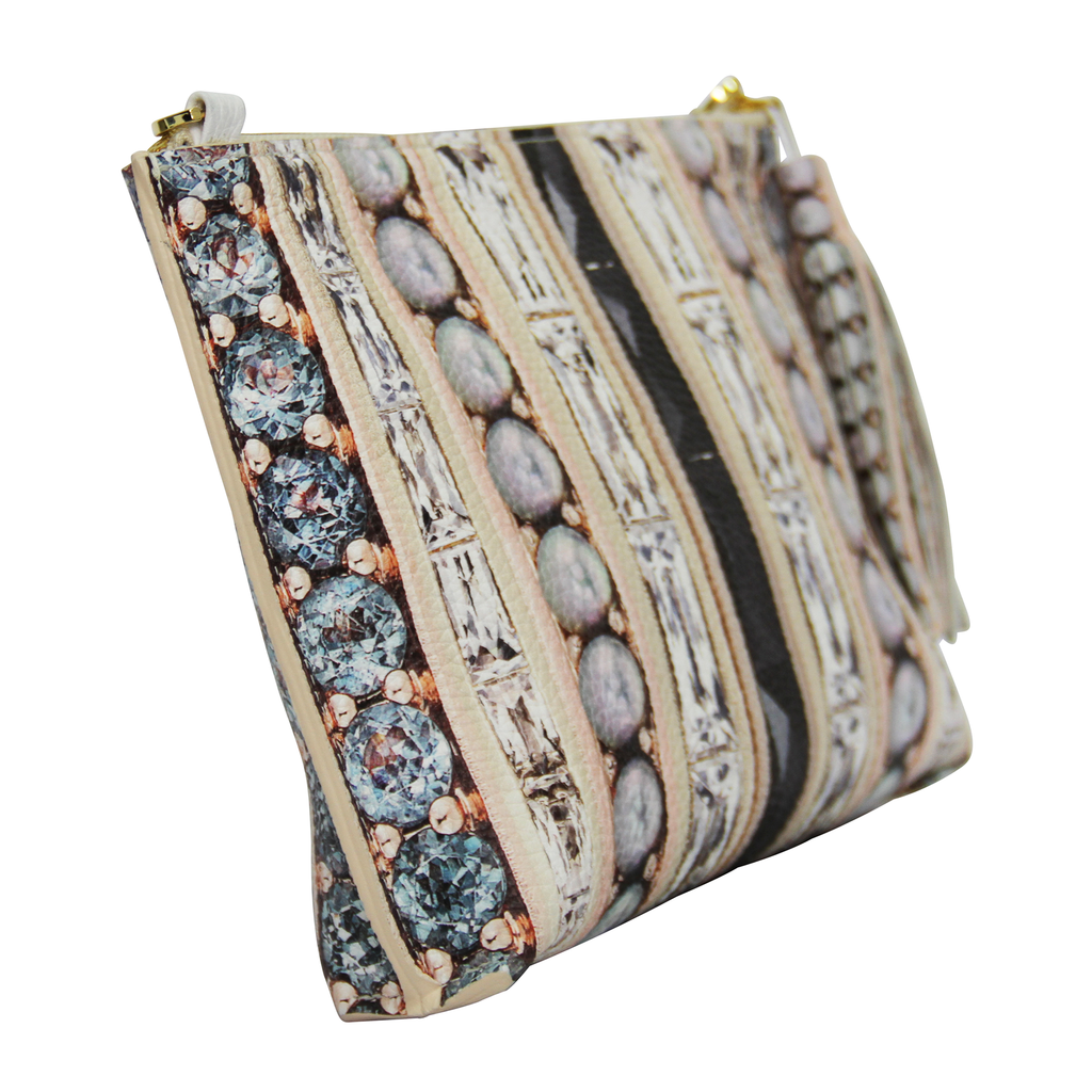 PG x JTJ Black & White Stack Soft Clutch