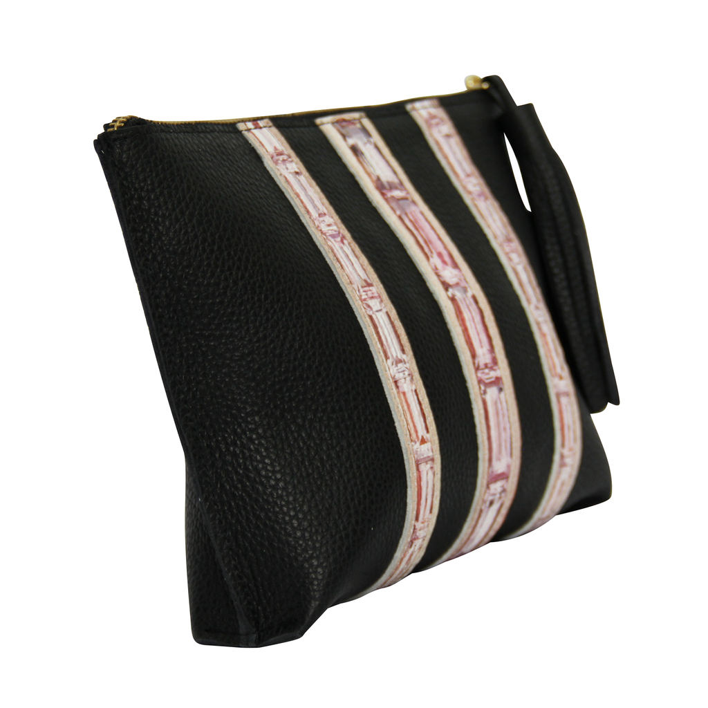 PG x JTJ Triple Racing Stripe Soft Clutch