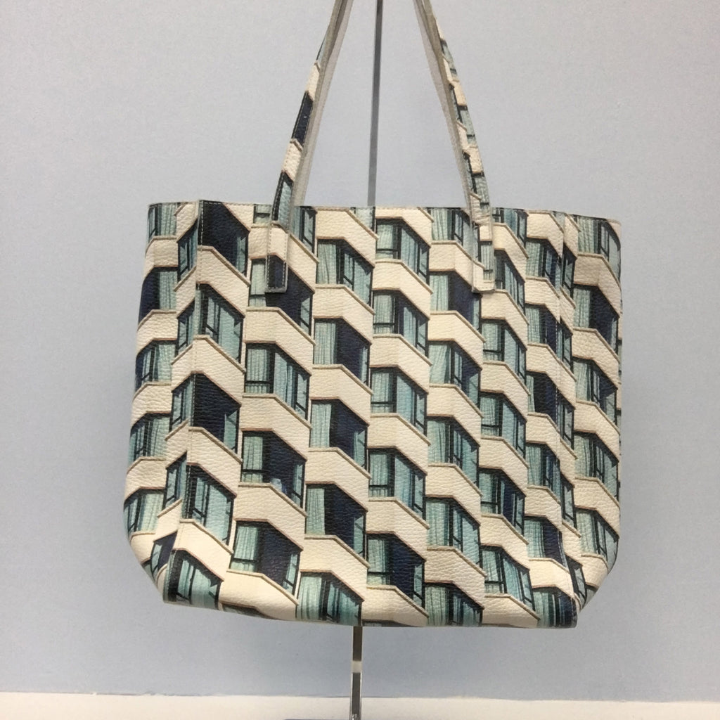 The Turquoise Windows Tall Tote