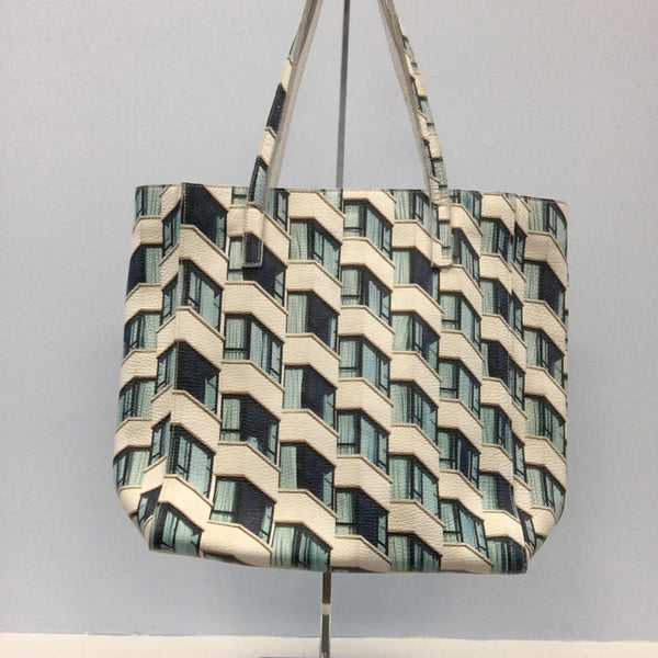 The Turquoise Windows Tall Tote