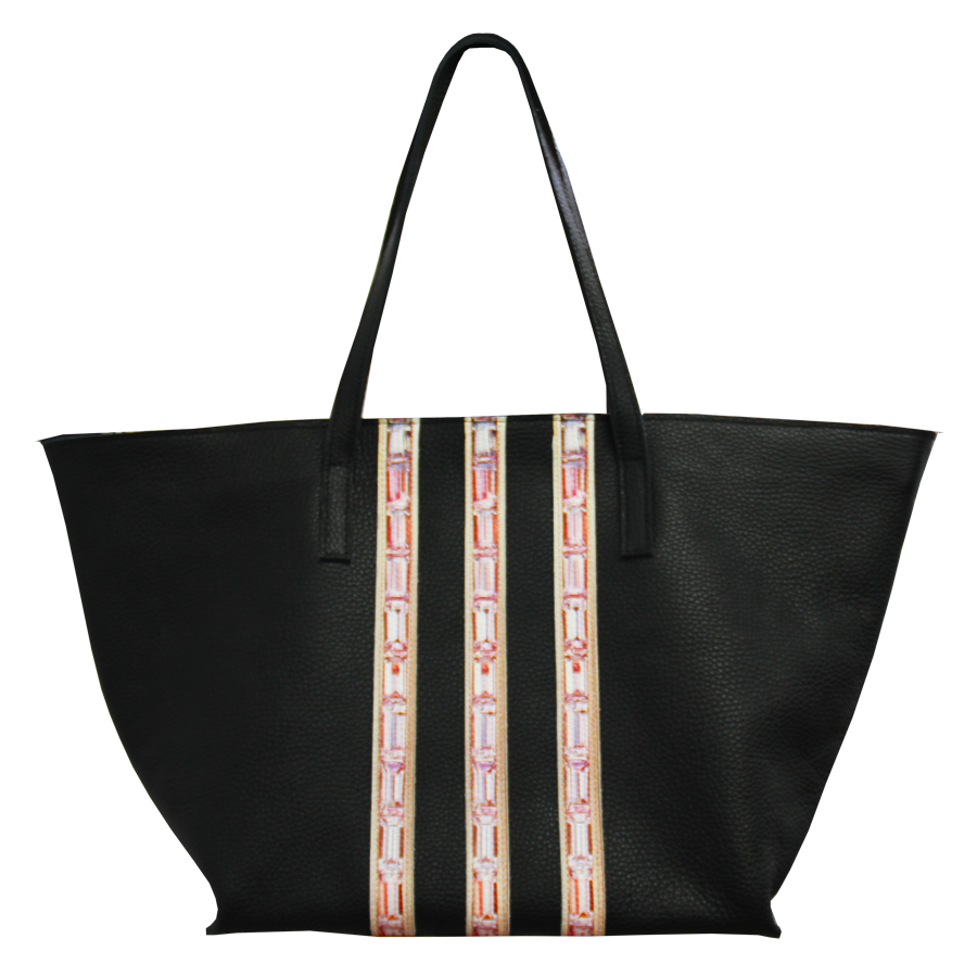 PG x JTJ Triple Racing Stripe Wide Tote