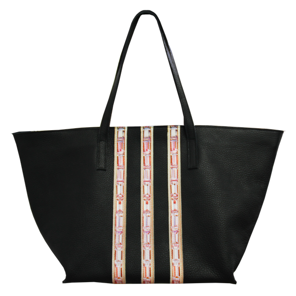 PG x JTJ Triple Racing Stripe Wide Tote