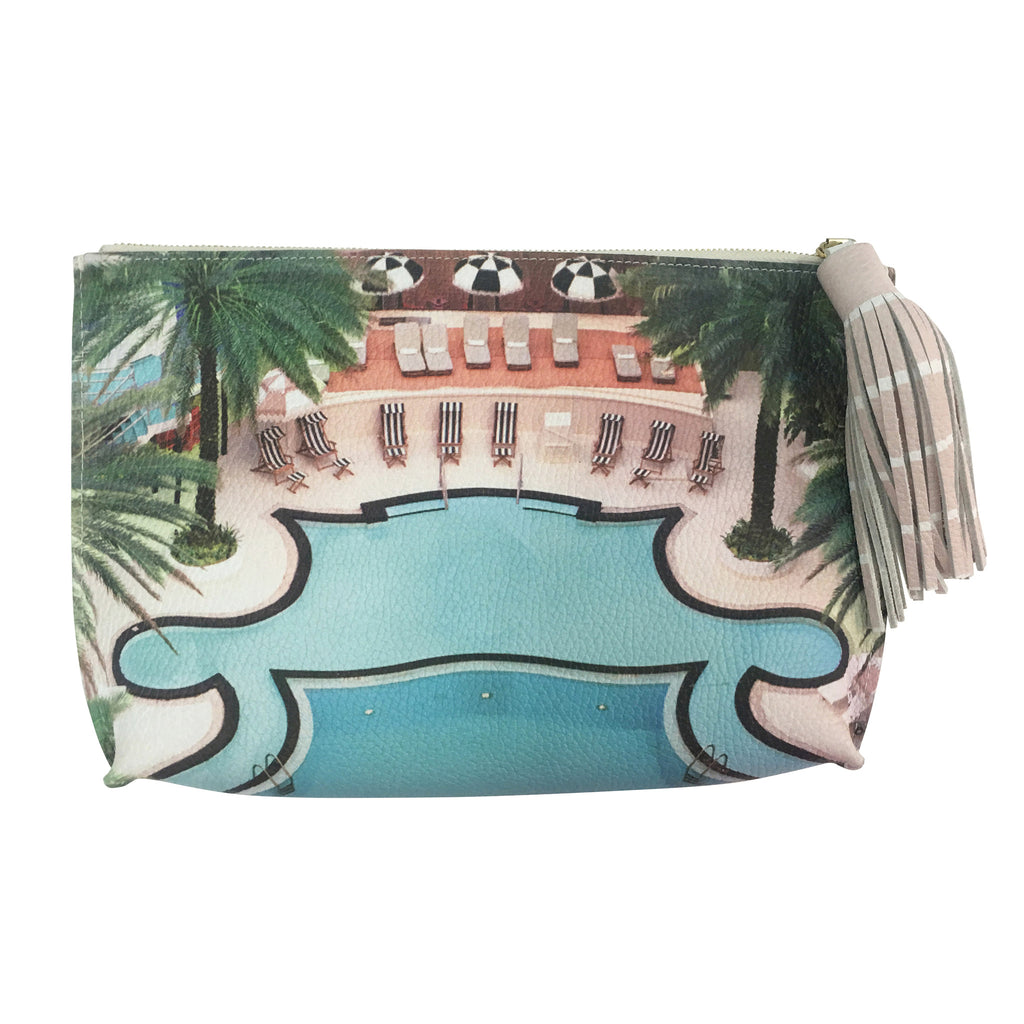 The Miami Pool Soft Clutch