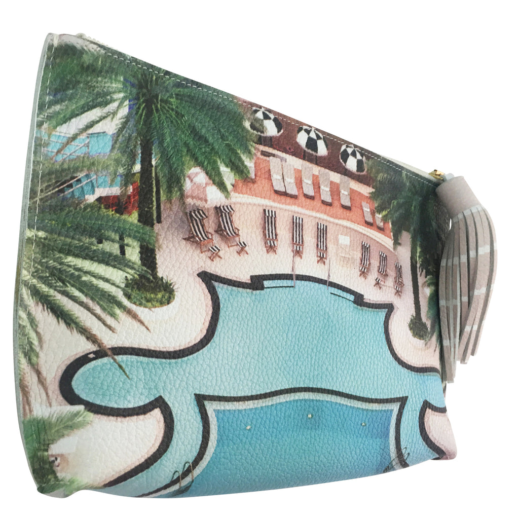 The Miami Pool Soft Clutch