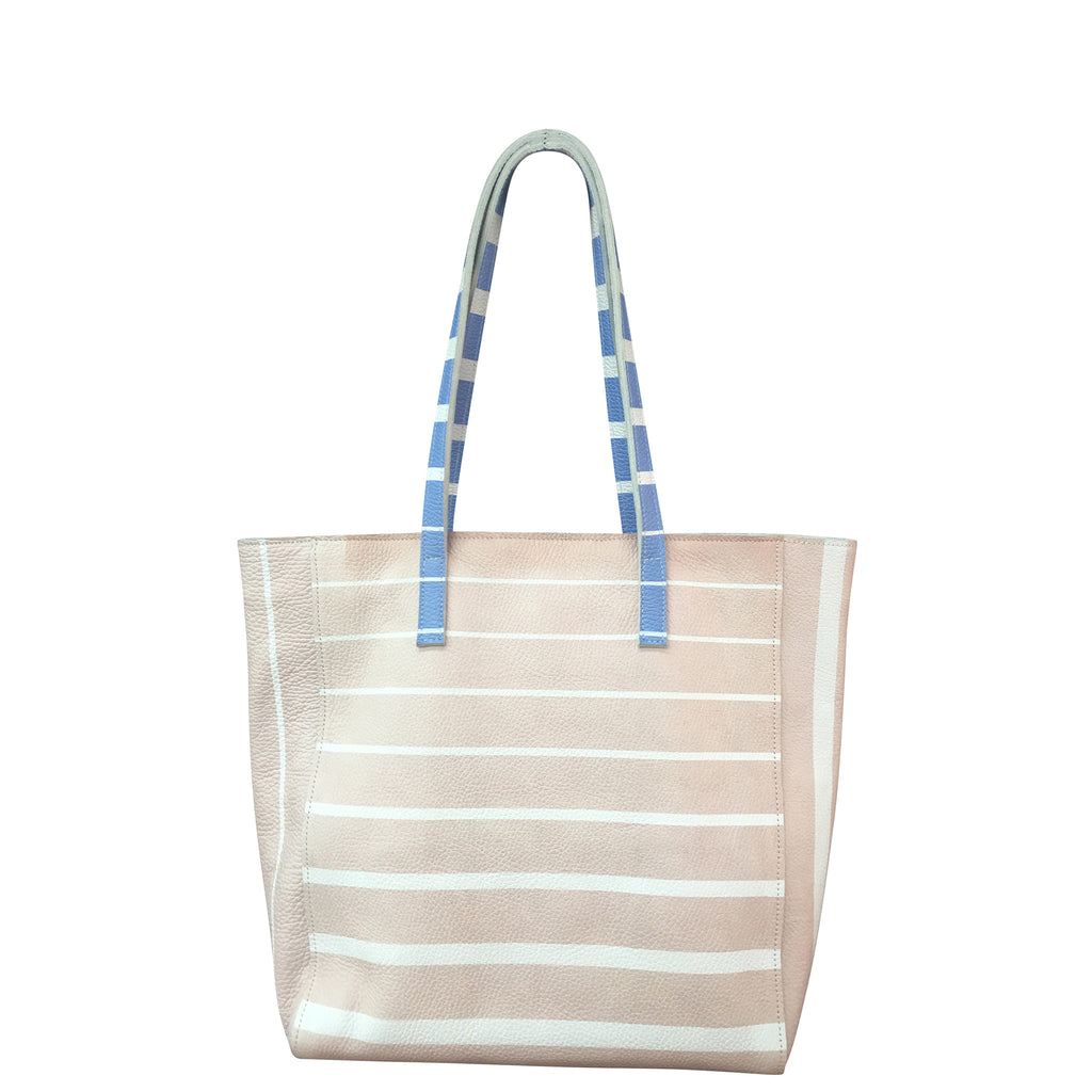 The Pink Stripes Tall Tote