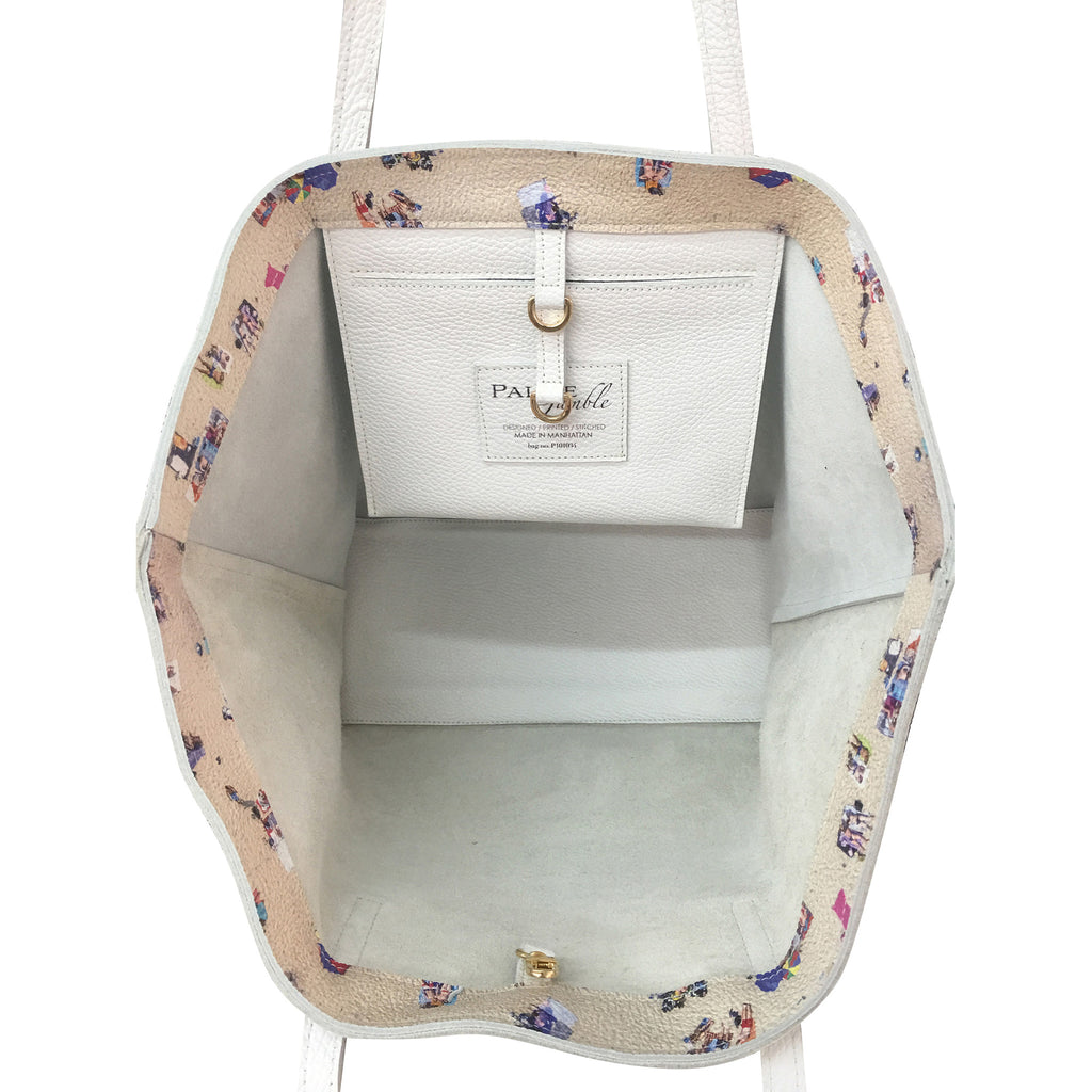 The Pink Stripes Tall Tote