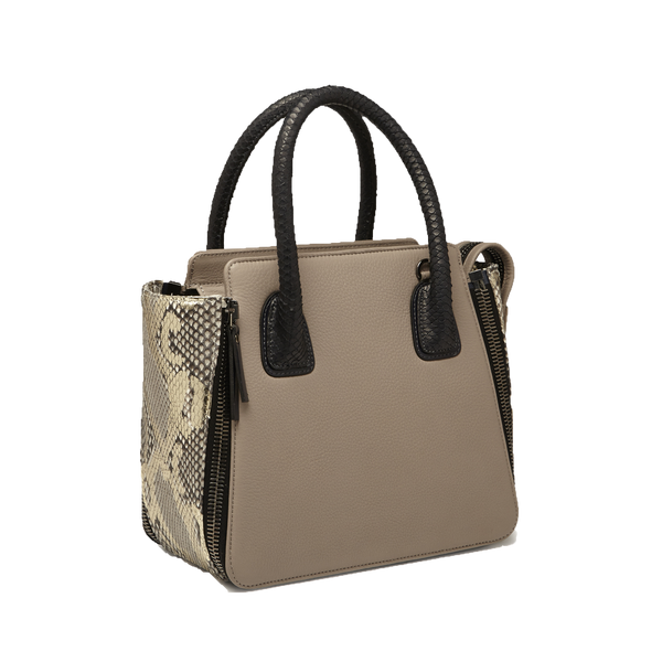 The Taupe Leather Blakeley Bag