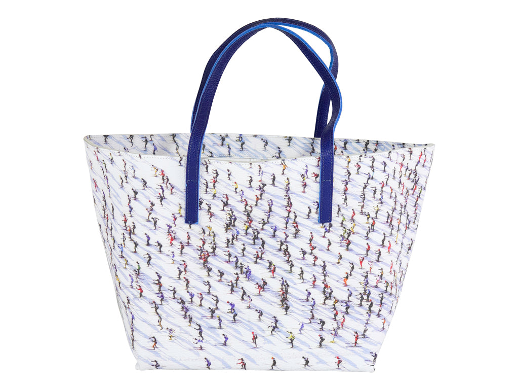 Skiers Wide Tote - Paige Gamble NYC